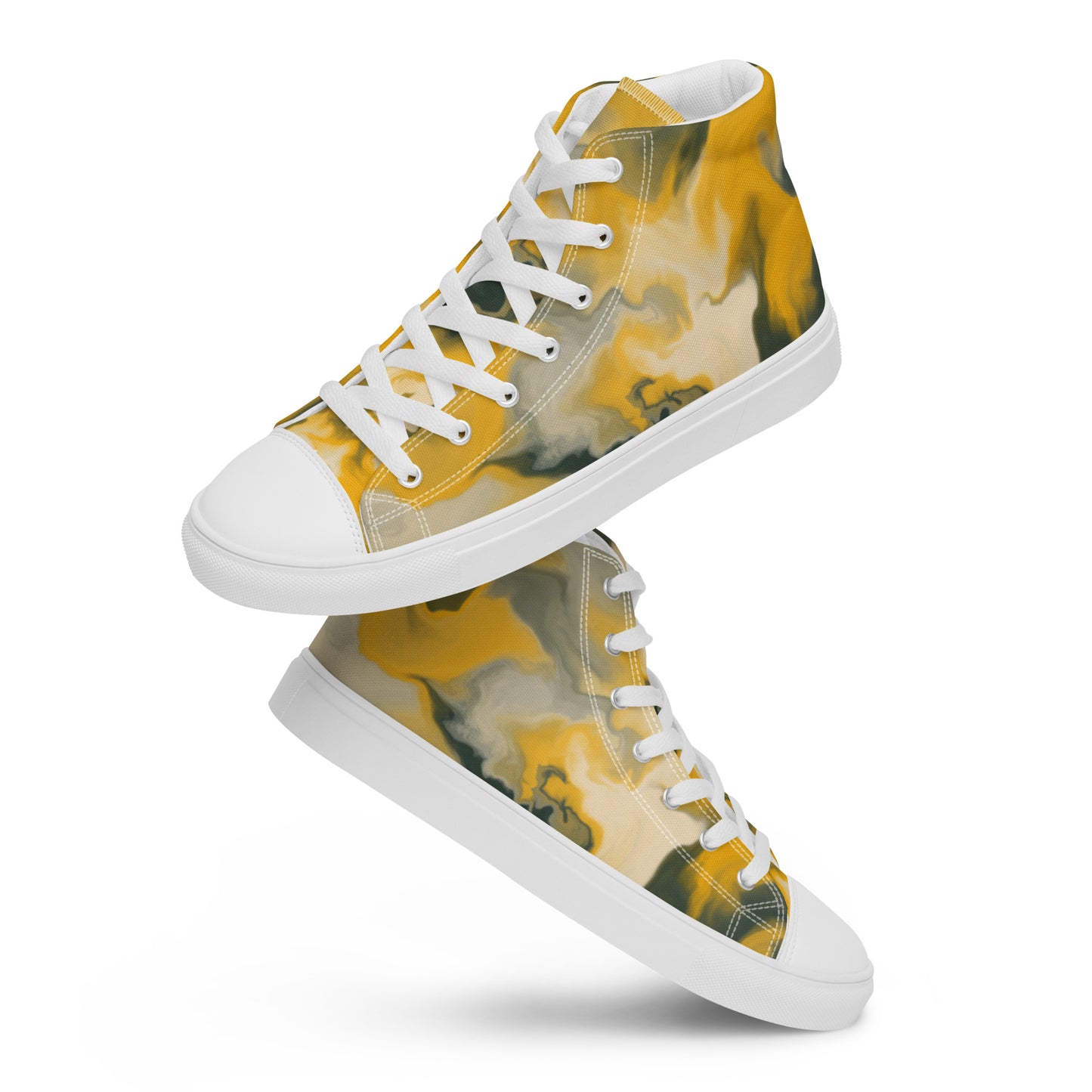 Men’s high top canvas shoes