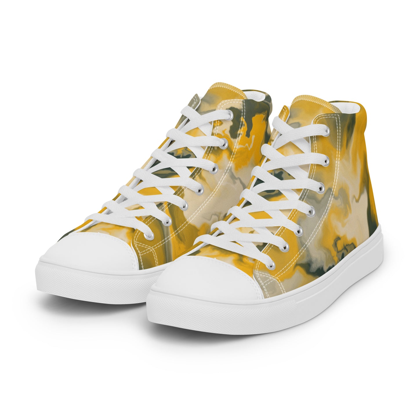 Men’s high top canvas shoes