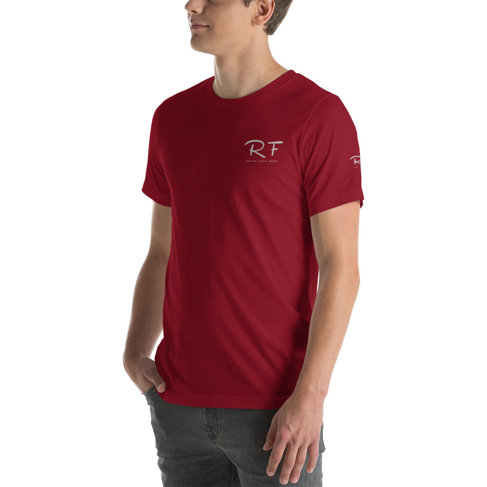 R F Unisex t-shirt