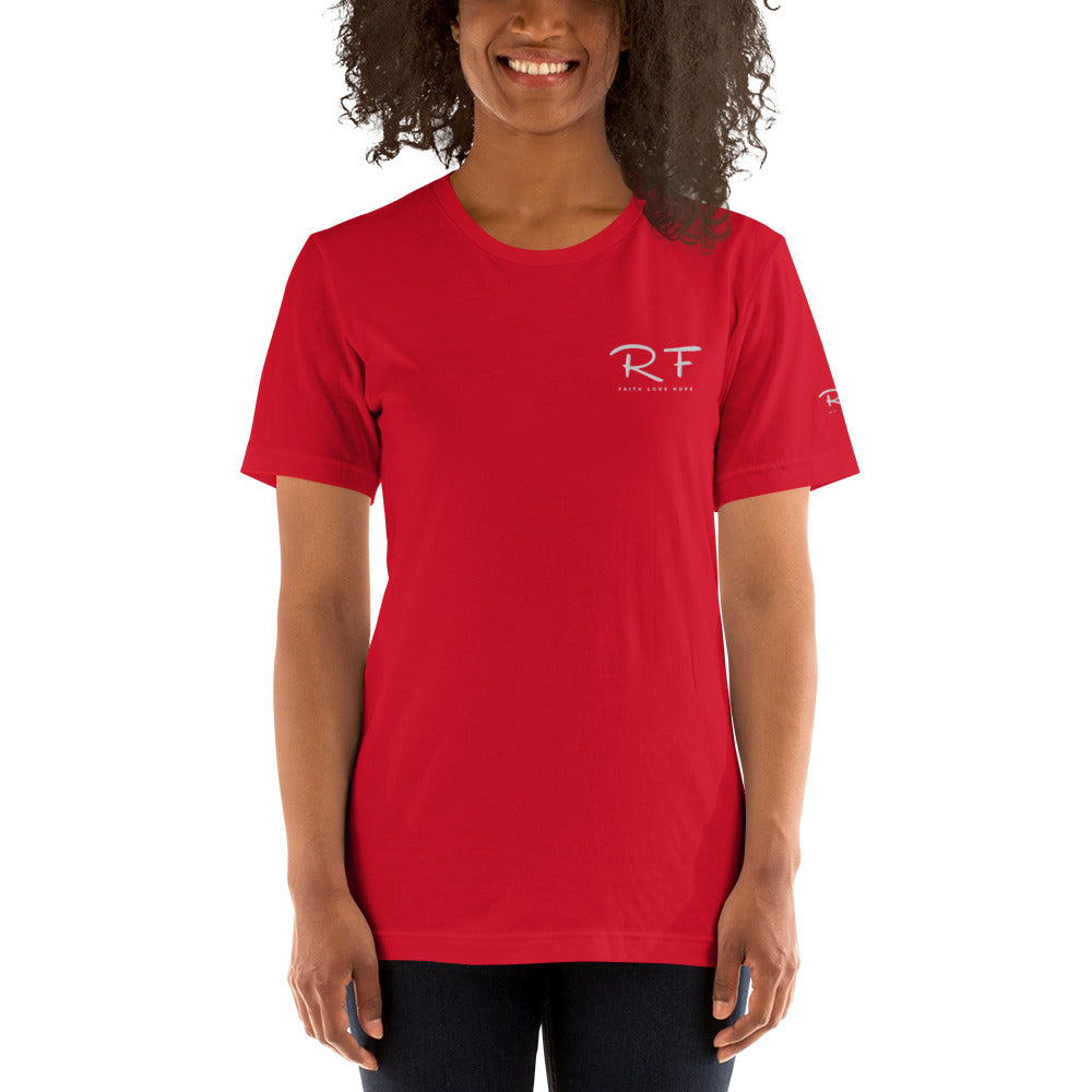 R F Unisex t-shirt