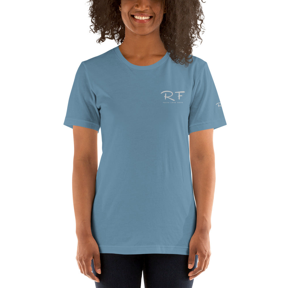 R F Unisex t-shirt